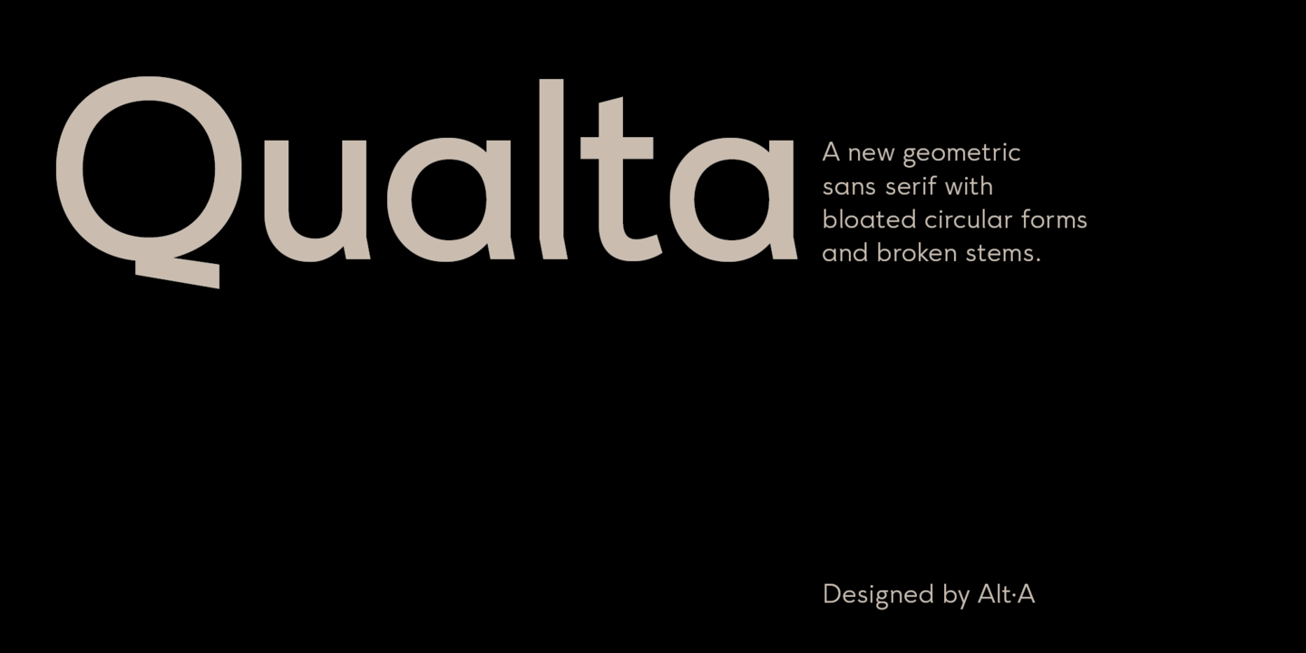 Qualta Font